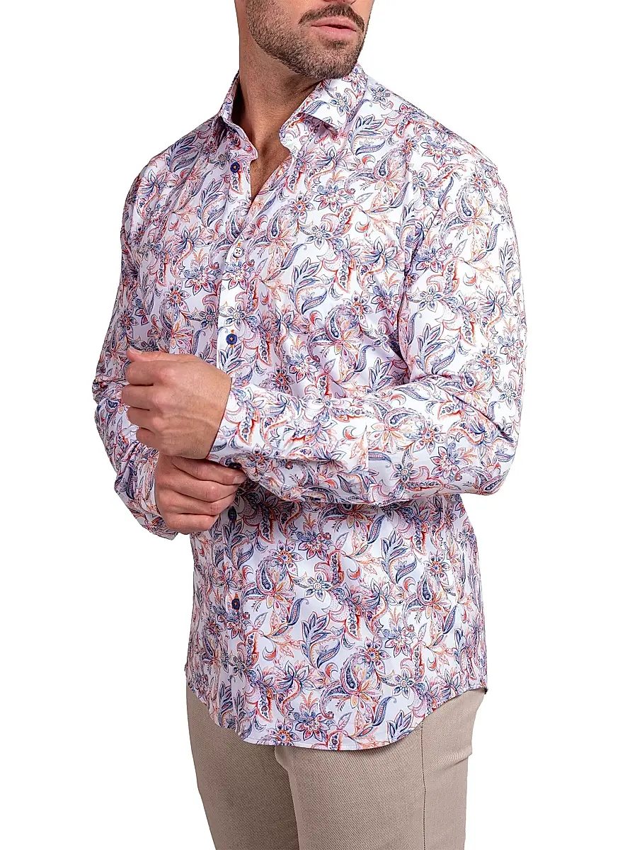 Maceoo Men's Fibonacci Stretch Ascension Shirt | Thumbnail 3 Maceoo Men's Fibonacci Stretch Ascension Shirt | Thumbnail 3