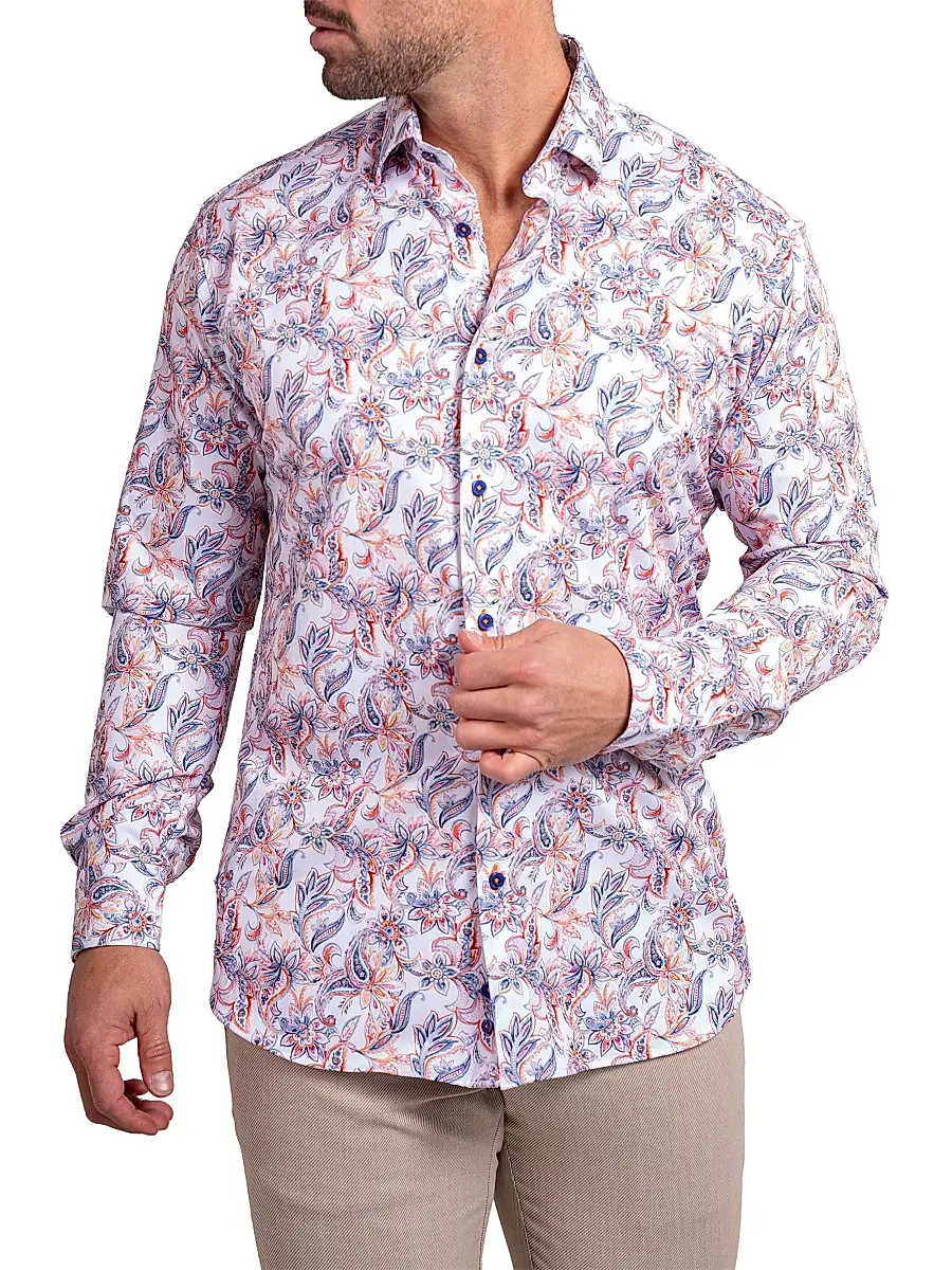 Maceoo Men's Fibonacci Stretch Ascension Shirt | Thumbnail 7 Maceoo Men's Fibonacci Stretch Ascension Shirt | Thumbnail 7