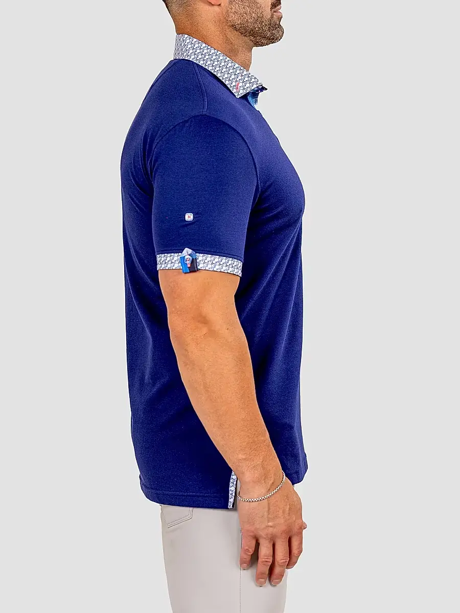 Maceoo Men's Newton Marthyr Polo Shirt | Thumbnail 3 Maceoo Men's Newton Marthyr Polo Shirt | Thumbnail 3