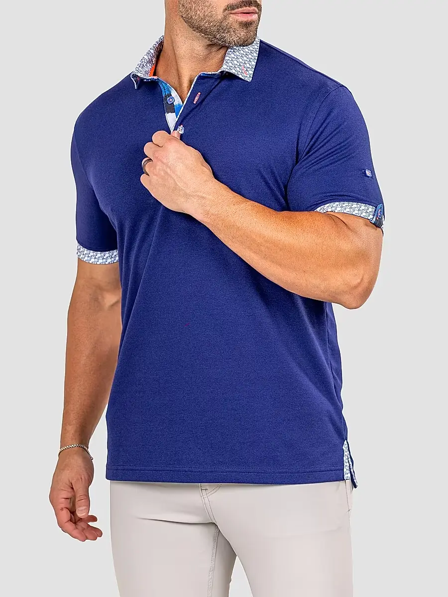 Maceoo Men's Newton Marthyr Polo Shirt | Thumbnail 6 Maceoo Men's Newton Marthyr Polo Shirt | Thumbnail 6