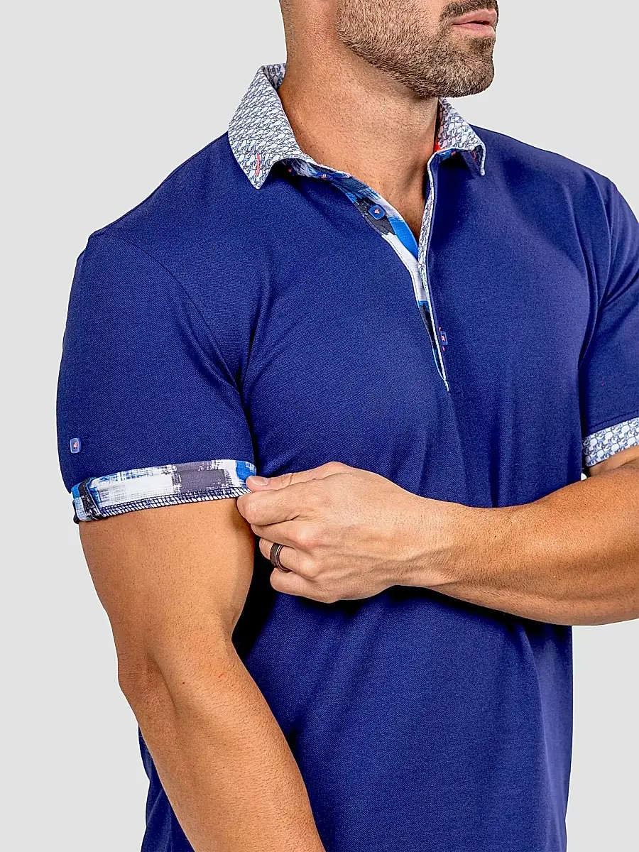 Maceoo Men's Newton Marthyr Polo Shirt | Thumbnail 7 Maceoo Men's Newton Marthyr Polo Shirt | Thumbnail 7