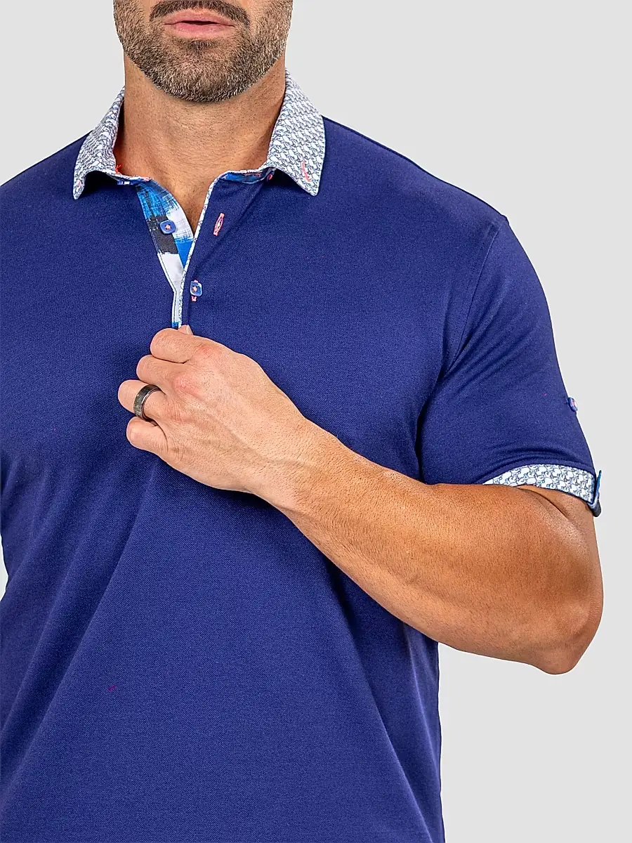 Maceoo Men's Newton Marthyr Polo Shirt | Thumbnail 8 Maceoo Men's Newton Marthyr Polo Shirt | Thumbnail 8