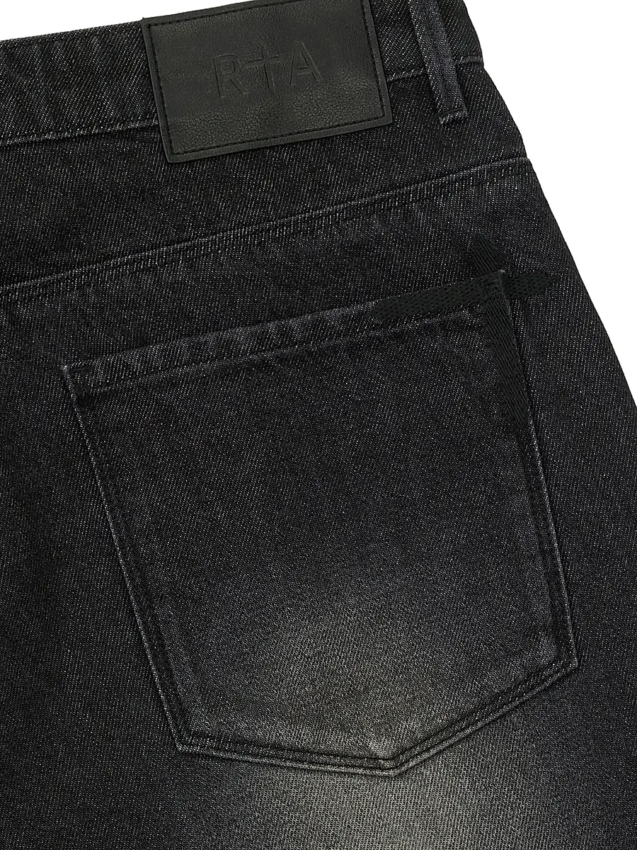 RTA Men's Chaparral Gustavo Denim Bermuda Shorts | Thumbnail 4 RTA Men's Chaparral Gustavo Denim Bermuda Shorts | Thumbnail 4
