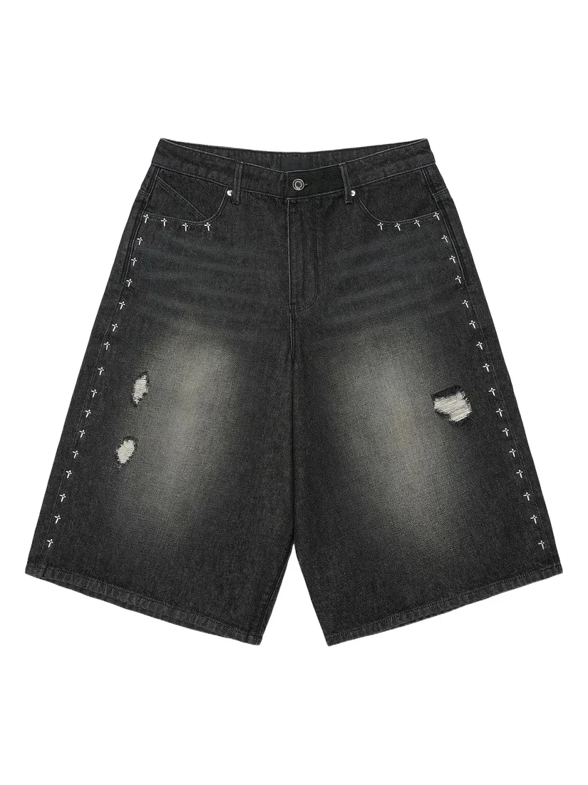 RTA Men's Chaparral Gustavo Denim Bermuda Shorts