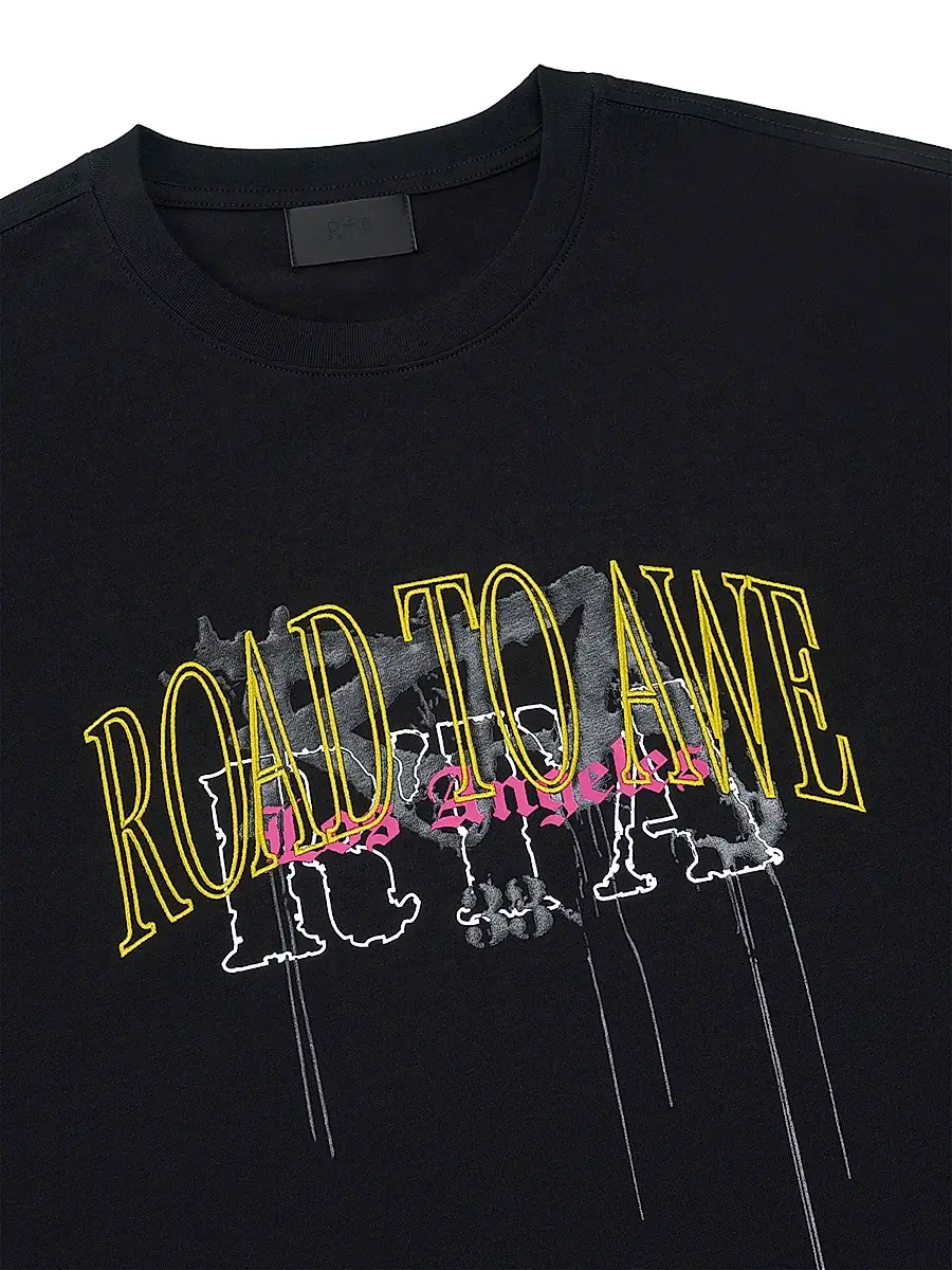 RTA Men's Chaparral Colin Oversized Cotton Crewneck T-Shirt | Thumbnail 3