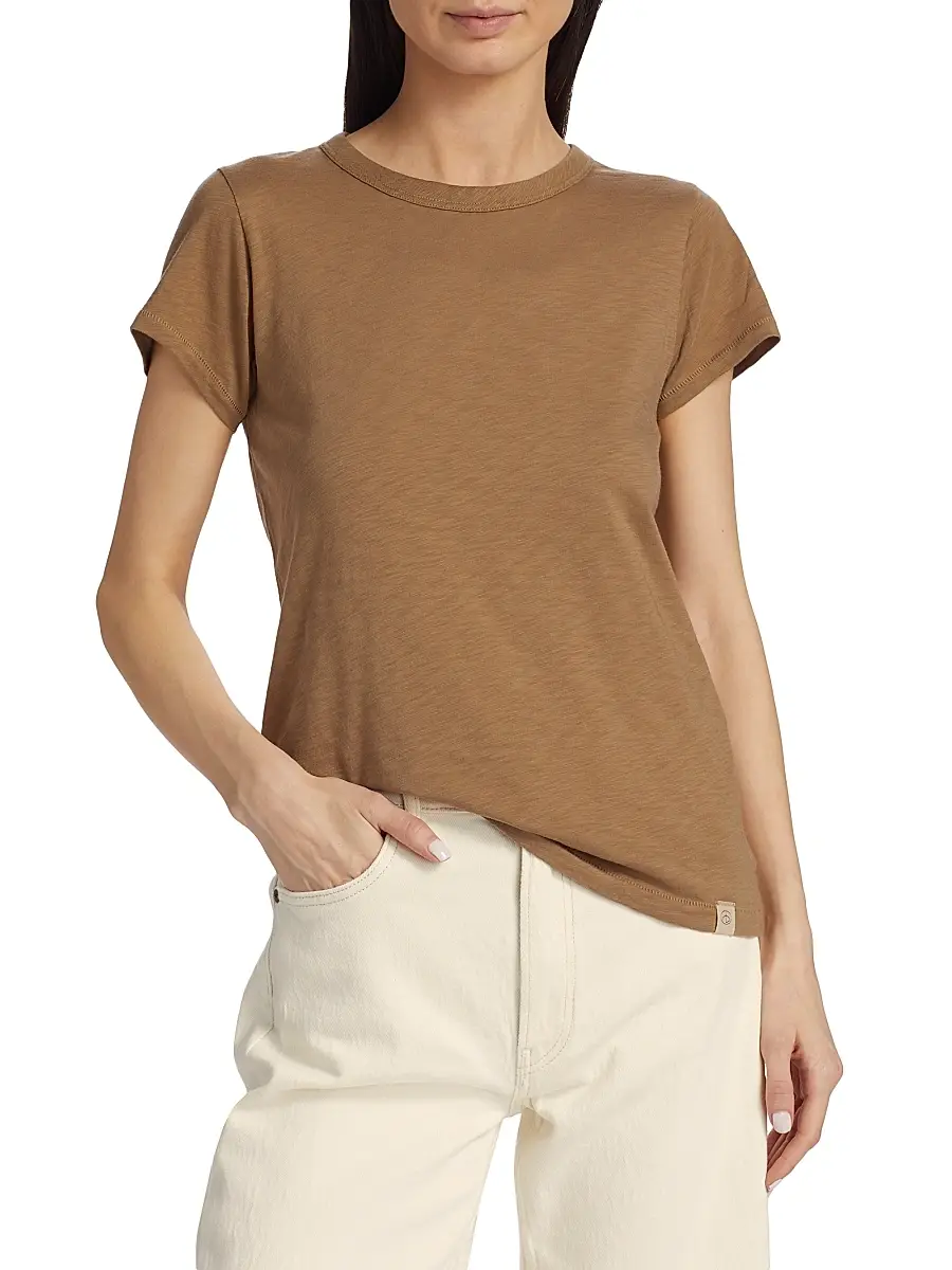 rag & bone Women's The Slub Cotton T-Shirt | Thumbnail 3 rag & bone Women's The Slub Cotton T-Shirt | Thumbnail 3