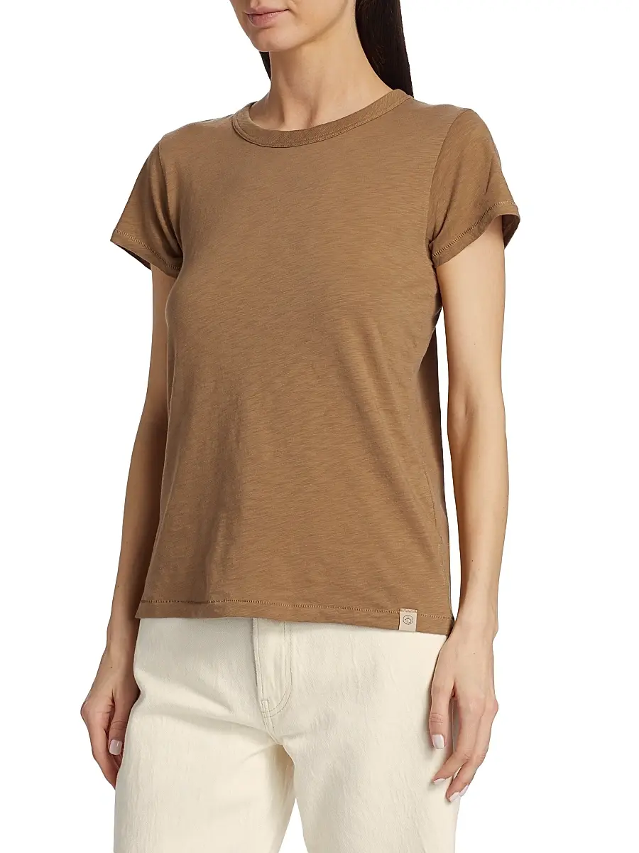 rag & bone Women's The Slub Cotton T-Shirt | Thumbnail 4 rag & bone Women's The Slub Cotton T-Shirt | Thumbnail 4