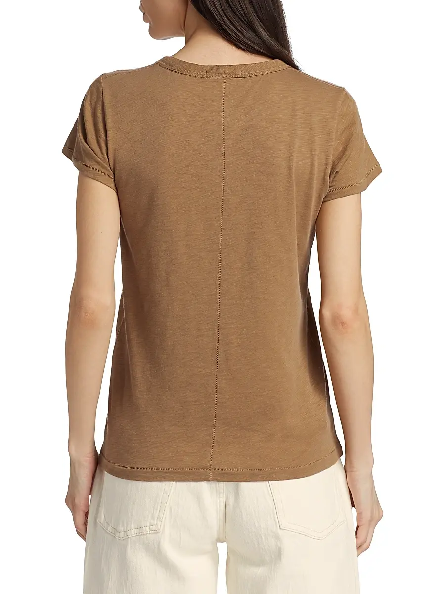 rag & bone Women's The Slub Cotton T-Shirt | Thumbnail 5 rag & bone Women's The Slub Cotton T-Shirt | Thumbnail 5