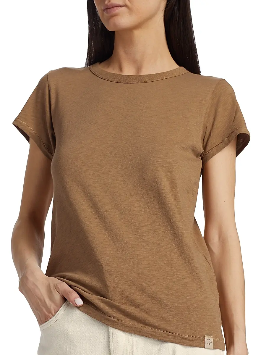 rag & bone Women's The Slub Cotton T-Shirt | Thumbnail 6 rag & bone Women's The Slub Cotton T-Shirt | Thumbnail 6
