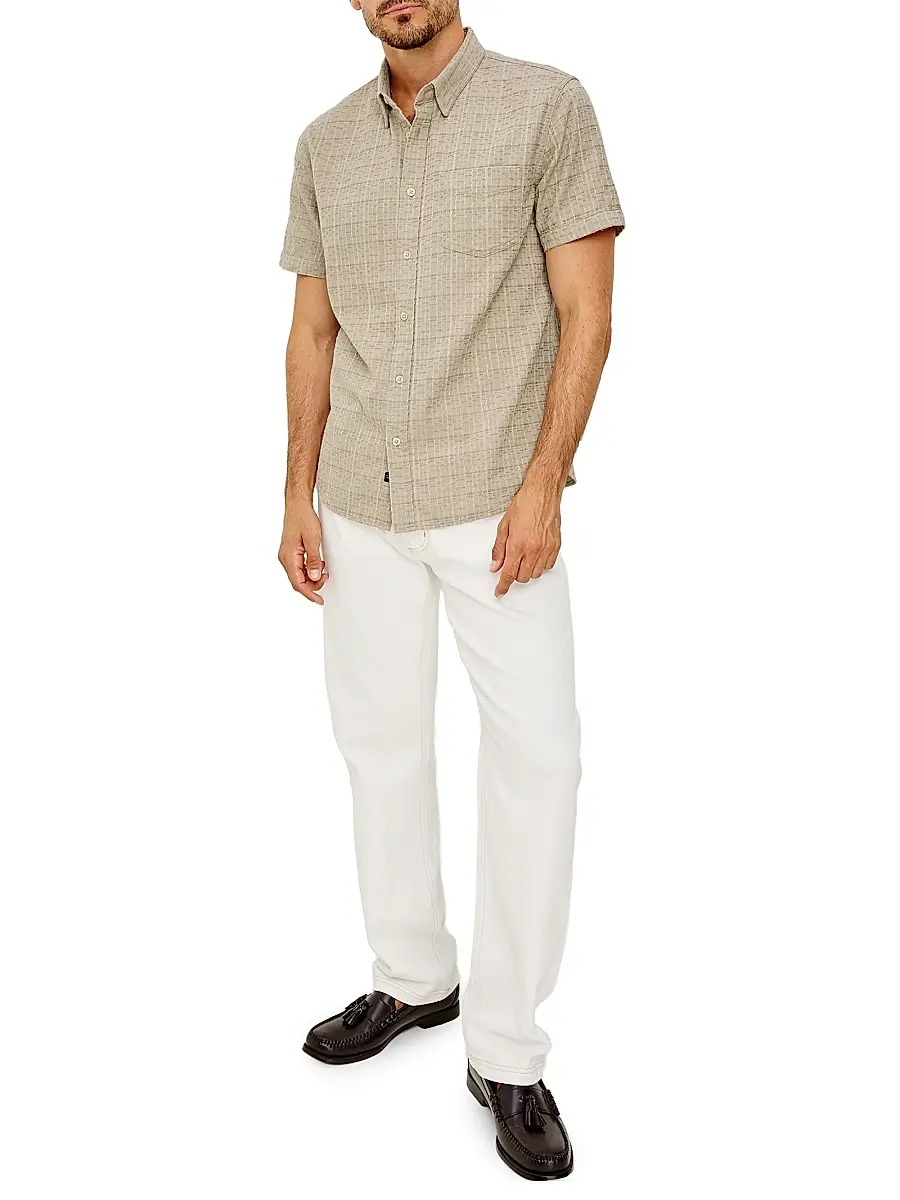 RAILS Men's Gavin Linen-Blend Short-Sleeve Shirt | Thumbnail 2 RAILS Men's Gavin Linen-Blend Short-Sleeve Shirt | Thumbnail 2