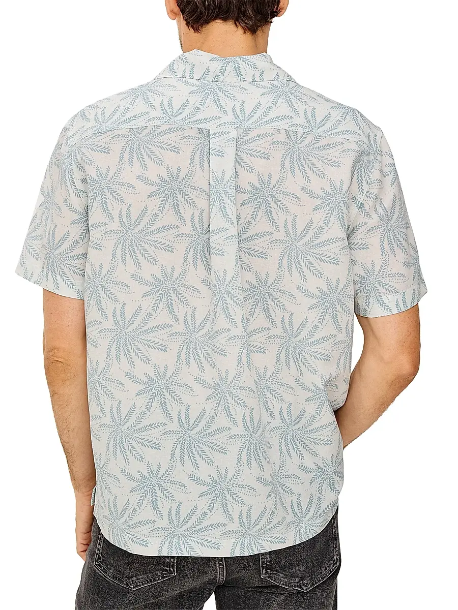 RAILS Men's Rhodes Hawaiian Ice Camp Shirt | Thumbnail 4 RAILS Men's Rhodes Hawaiian Ice Camp Shirt | Thumbnail 4