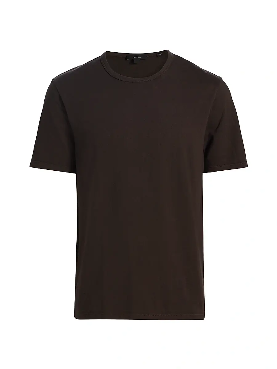 Vince Men's Garment-Dyed Crewneck T-Shirt - Washed Midland - Size XXL | Image 1 Vince Men's Garment-Dyed Crewneck T-Shirt - Washed Midland - Size XXL | Image 1