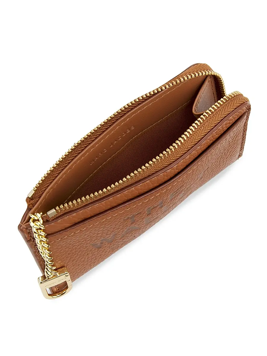 Marc Jacobs Women's The Leather Top-Zip Multi Wallet | Thumbnail 2 Marc Jacobs Women's The Leather Top-Zip Multi Wallet | Thumbnail 2