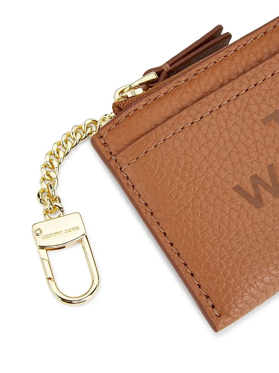 Marc Jacobs Women's The Leather Top-Zip Multi Wallet | Thumbnail 4 Marc Jacobs Women's The Leather Top-Zip Multi Wallet | Thumbnail 4