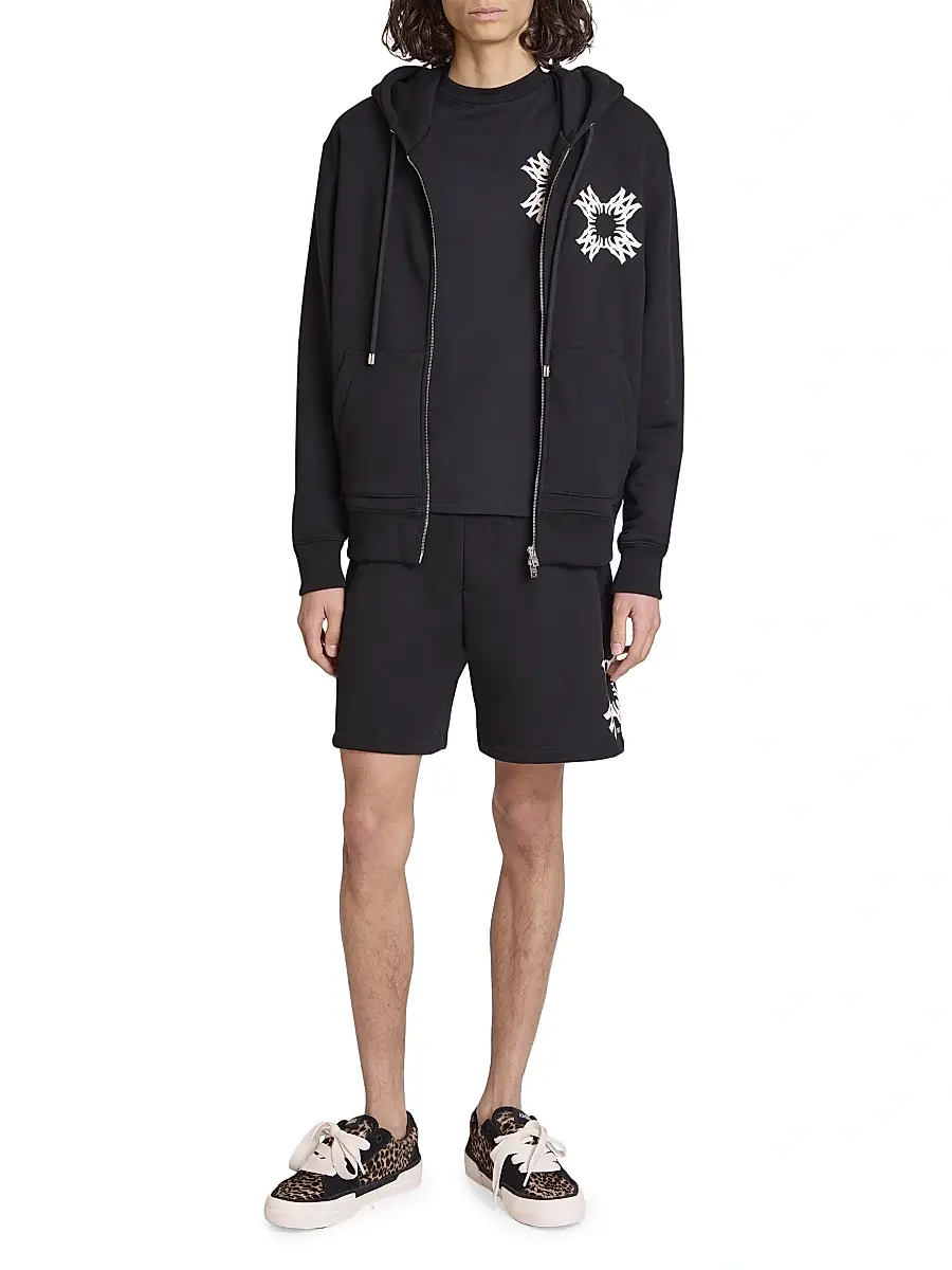 AMIRI Men's MA Quad Full-Zip Hoodie | Thumbnail 2 AMIRI Men's MA Quad Full-Zip Hoodie | Thumbnail 2