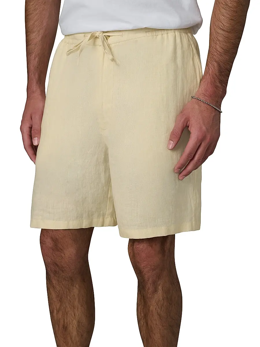 Joe's Jeans Men's Linen Drawstring Shorts | Thumbnail 5