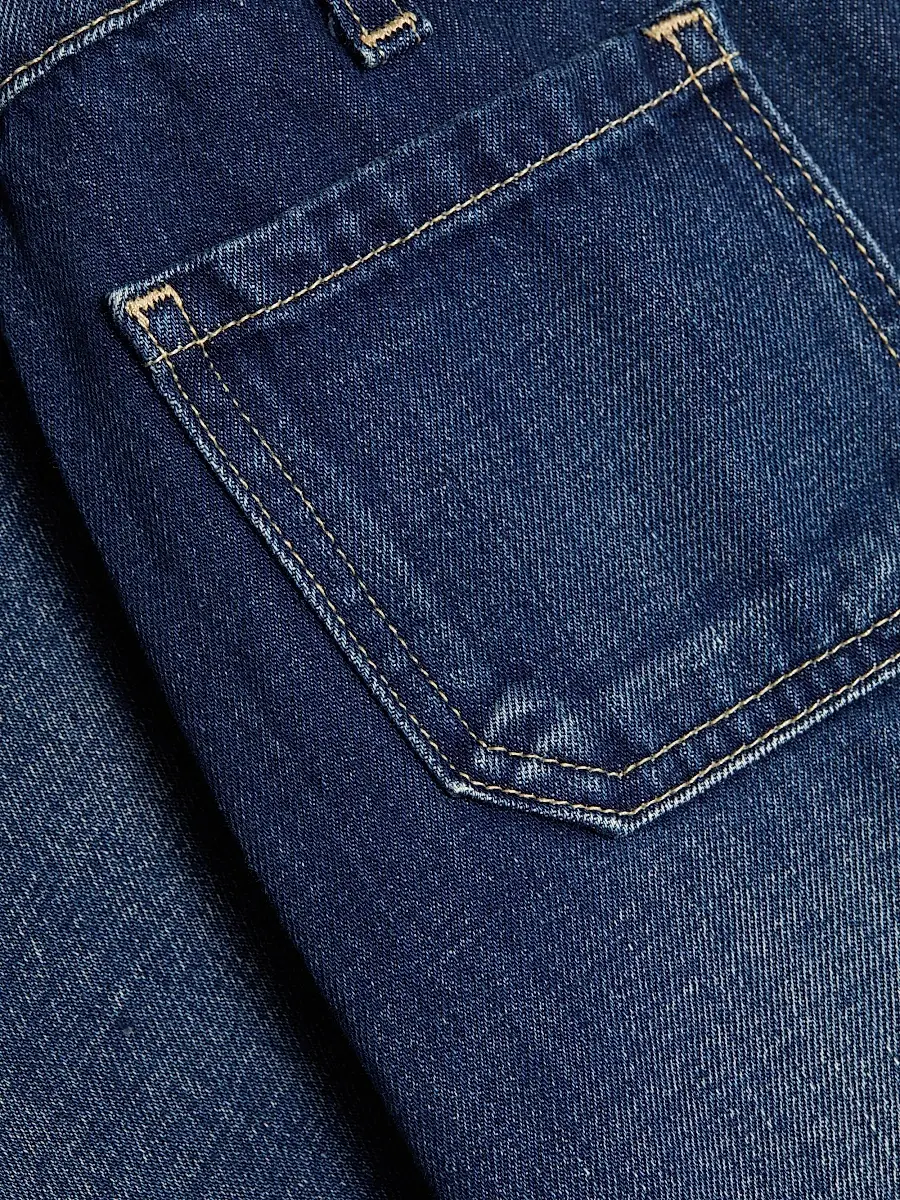 L'Agence Women's Nolan High-Rise Patch Pocket Wide-Leg Jeans | Thumbnail 7 L'Agence Women's Nolan High-Rise Patch Pocket Wide-Leg Jeans | Thumbnail 7