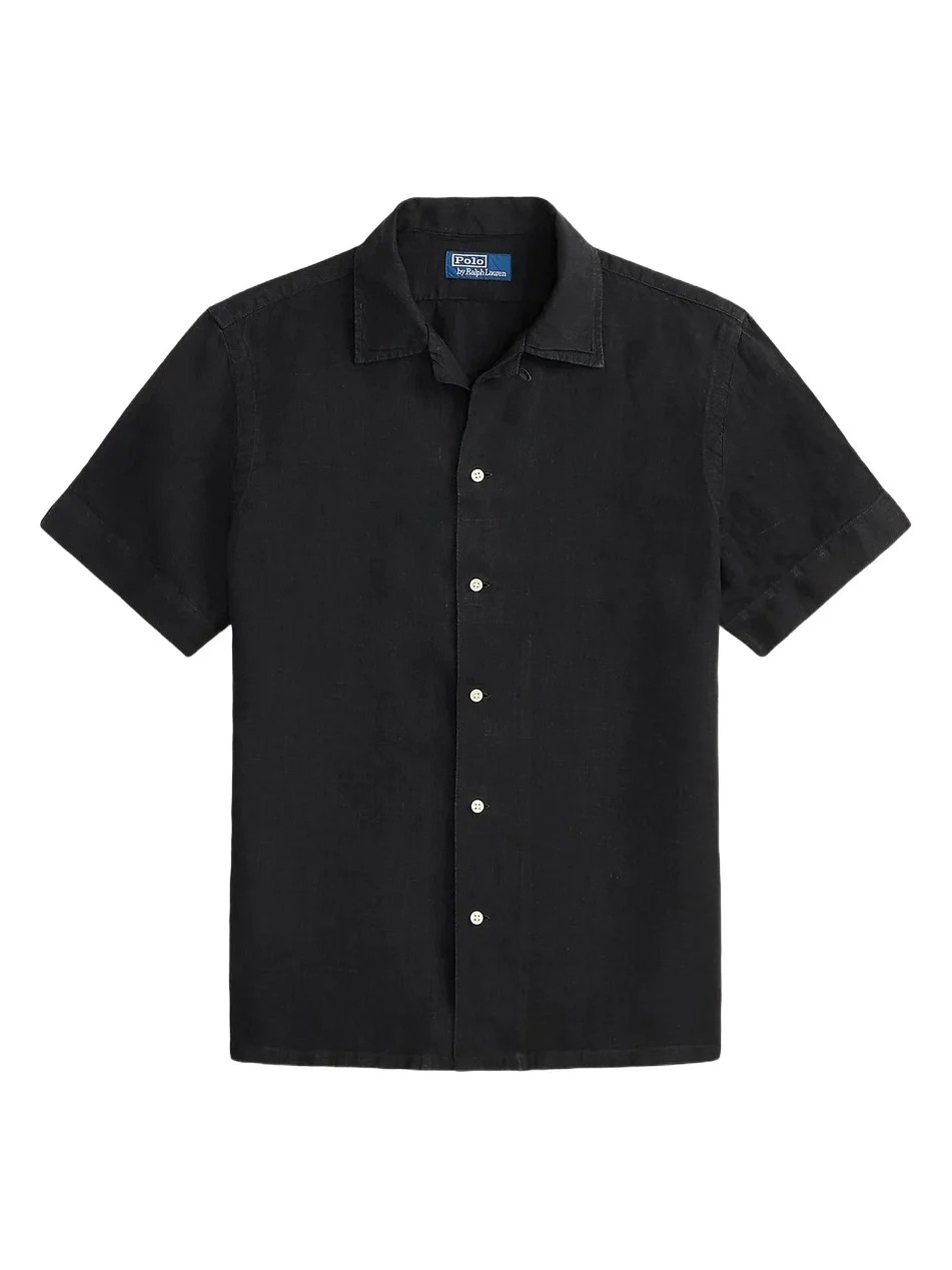 Men's Classic-Fit Linen Camp Shirt