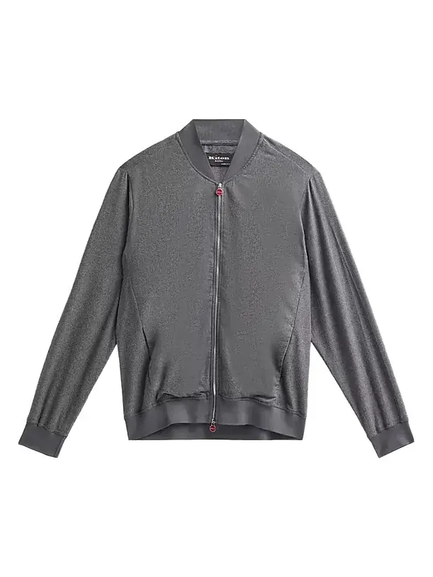Men's Cotton Jersey Zip-Front Jacket Men's Cotton Jersey Zip-Front Jacket
