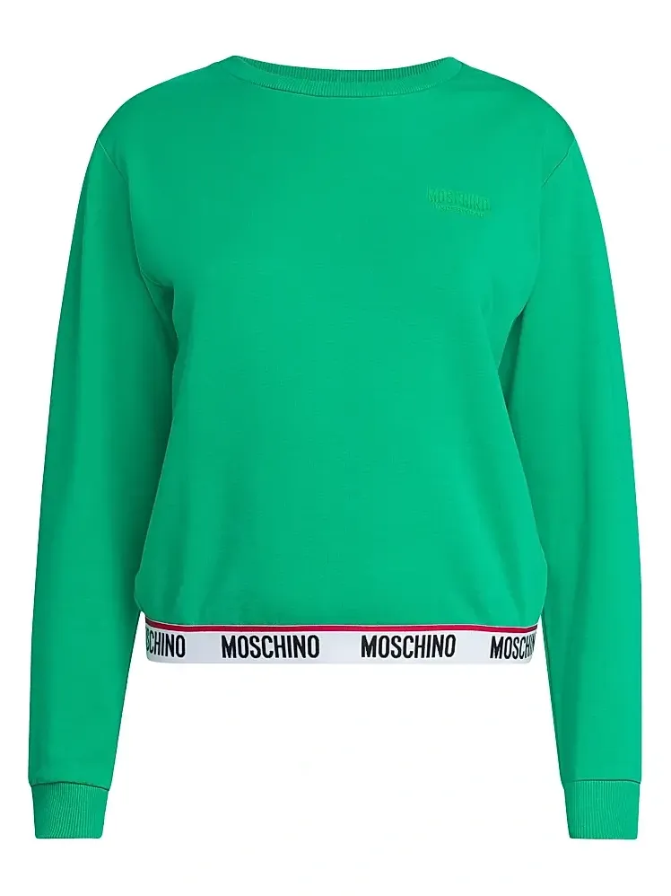 Women's Stretch-Cotton Crewneck Sweatshirt Women's Stretch-Cotton Crewneck Sweatshirt