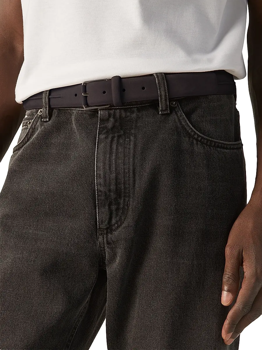 Zegna Men's Nubuck Belt | Thumbnail 2 Zegna Men's Nubuck Belt | Thumbnail 2
