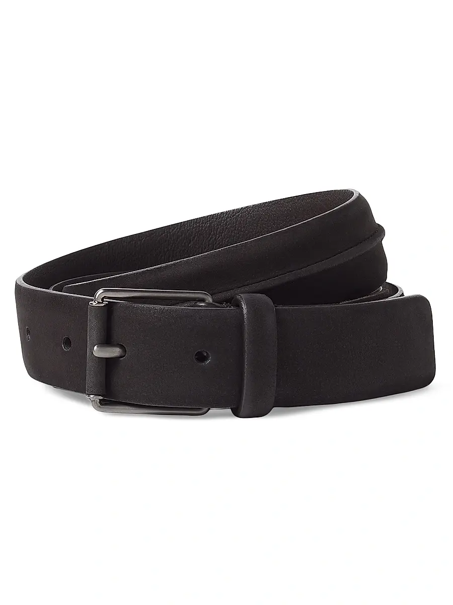Zegna Men's Nubuck Belt | Image 1 Zegna Men's Nubuck Belt | Image 1