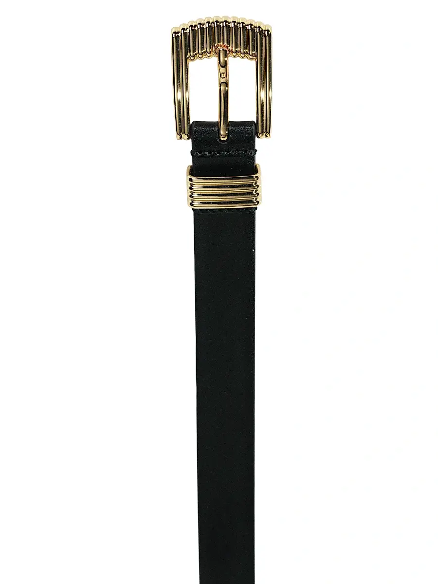 Déhanche Women's Rosen Ridged Leather Belt | Thumbnail 3