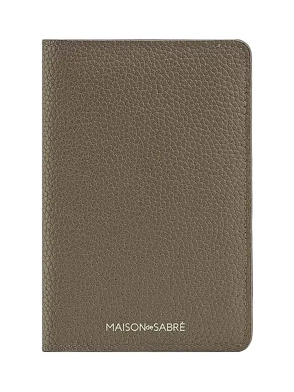 MAISON de SABRÉ Leather Passport Holder