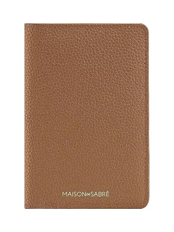 MAISON de SABRÉ Leather Passport Holder