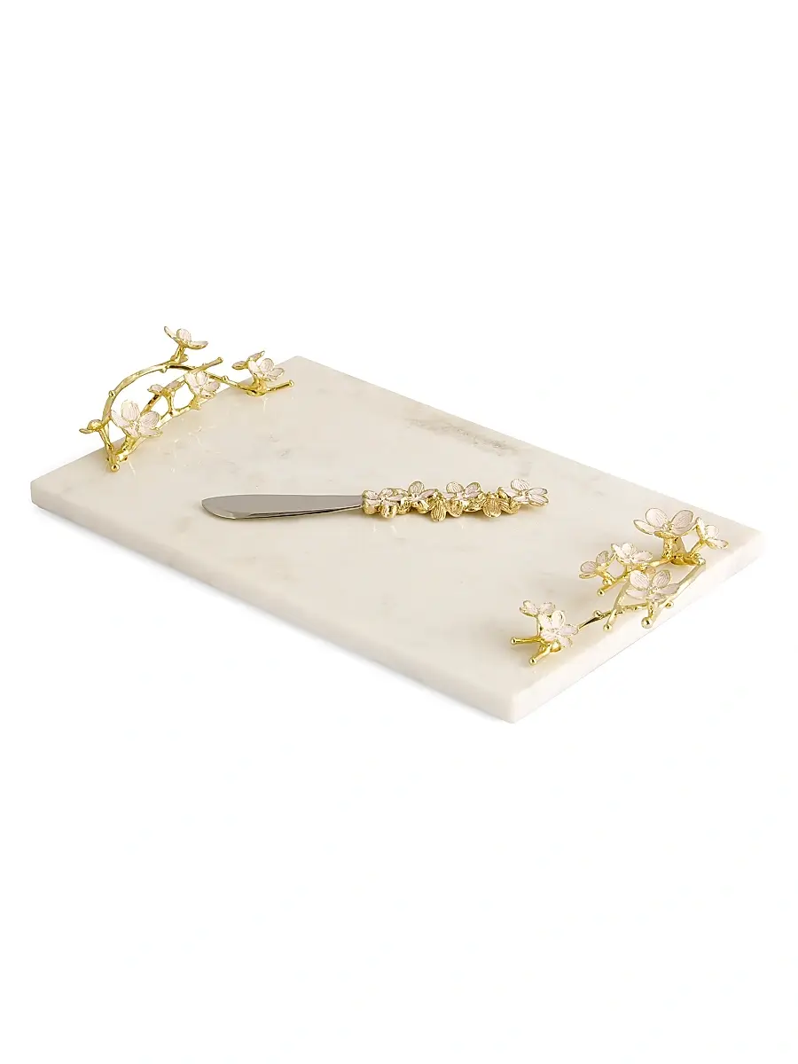 Michael Aram Cherry Blossom Cheeseboard & Knife Set | Thumbnail 2 Michael Aram Cherry Blossom Cheeseboard & Knife Set | Thumbnail 2