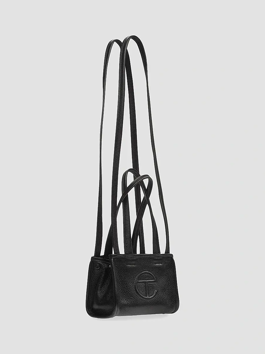 TELFAR Men's Small Pebble Leather Carry Bag | Thumbnail 4 TELFAR Men's Small Pebble Leather Carry Bag | Thumbnail 4