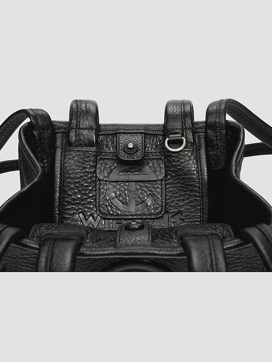 TELFAR Men's Small Pebble Leather Carry Bag | Thumbnail 6 TELFAR Men's Small Pebble Leather Carry Bag | Thumbnail 6