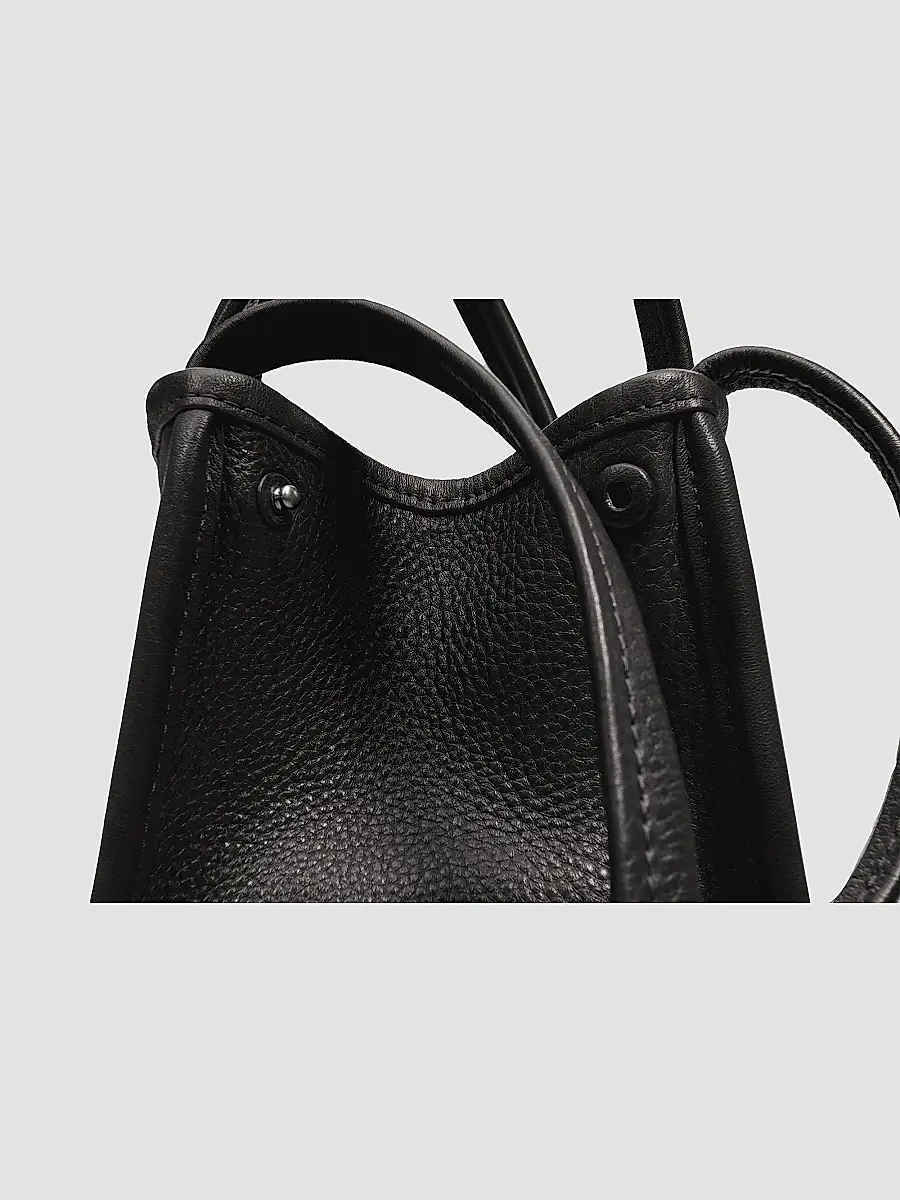 TELFAR Men's Small Pebble Leather Carry Bag | Thumbnail 7 TELFAR Men's Small Pebble Leather Carry Bag | Thumbnail 7