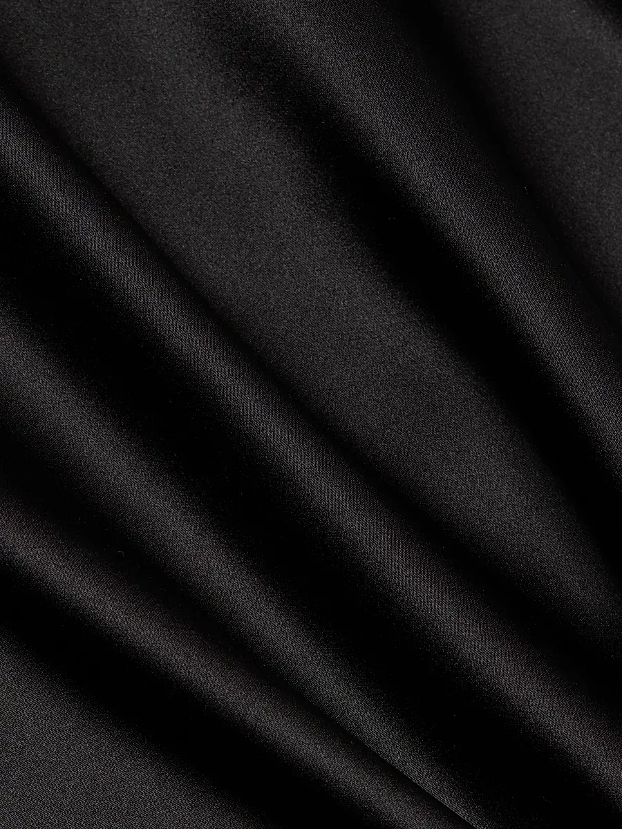 L'Agence Women's Ellah Satin Silk Shirt | Thumbnail 7