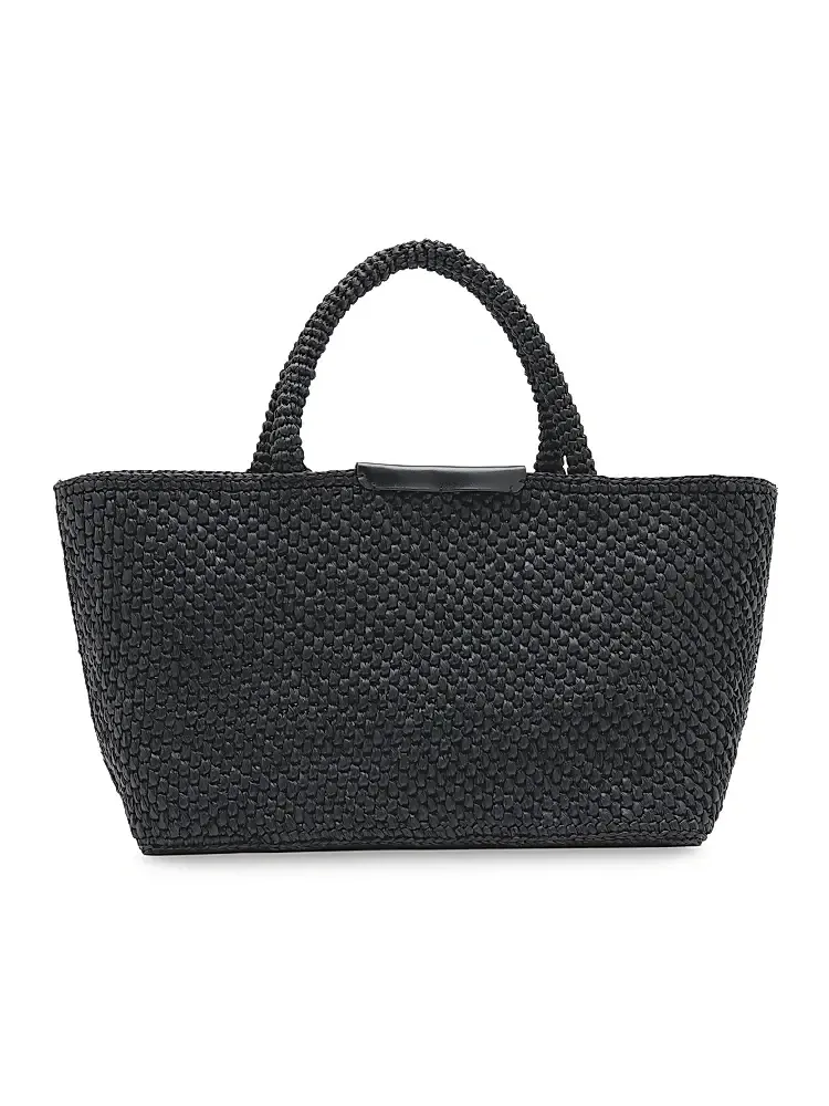 Women's East West Chelsea Raffia Tote Bag Women's East West Chelsea Raffia Tote Bag