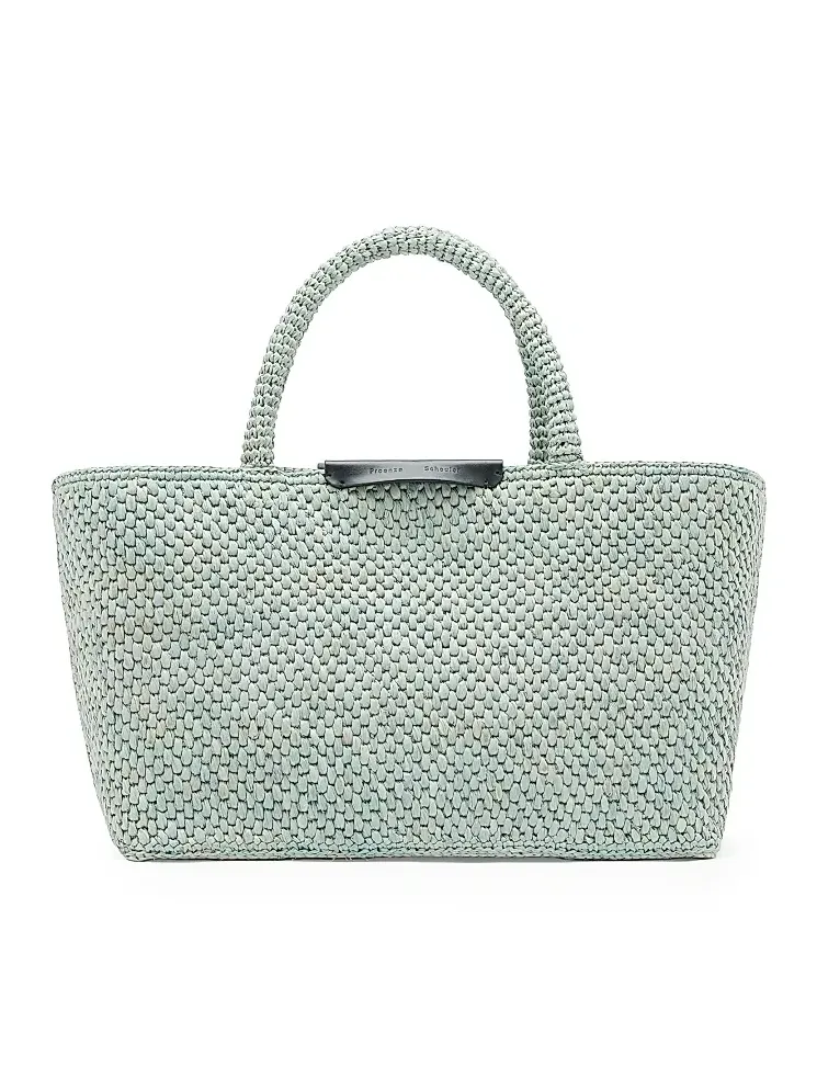 Women's East West Chelsea Raffia Tote Bag Women's East West Chelsea Raffia Tote Bag