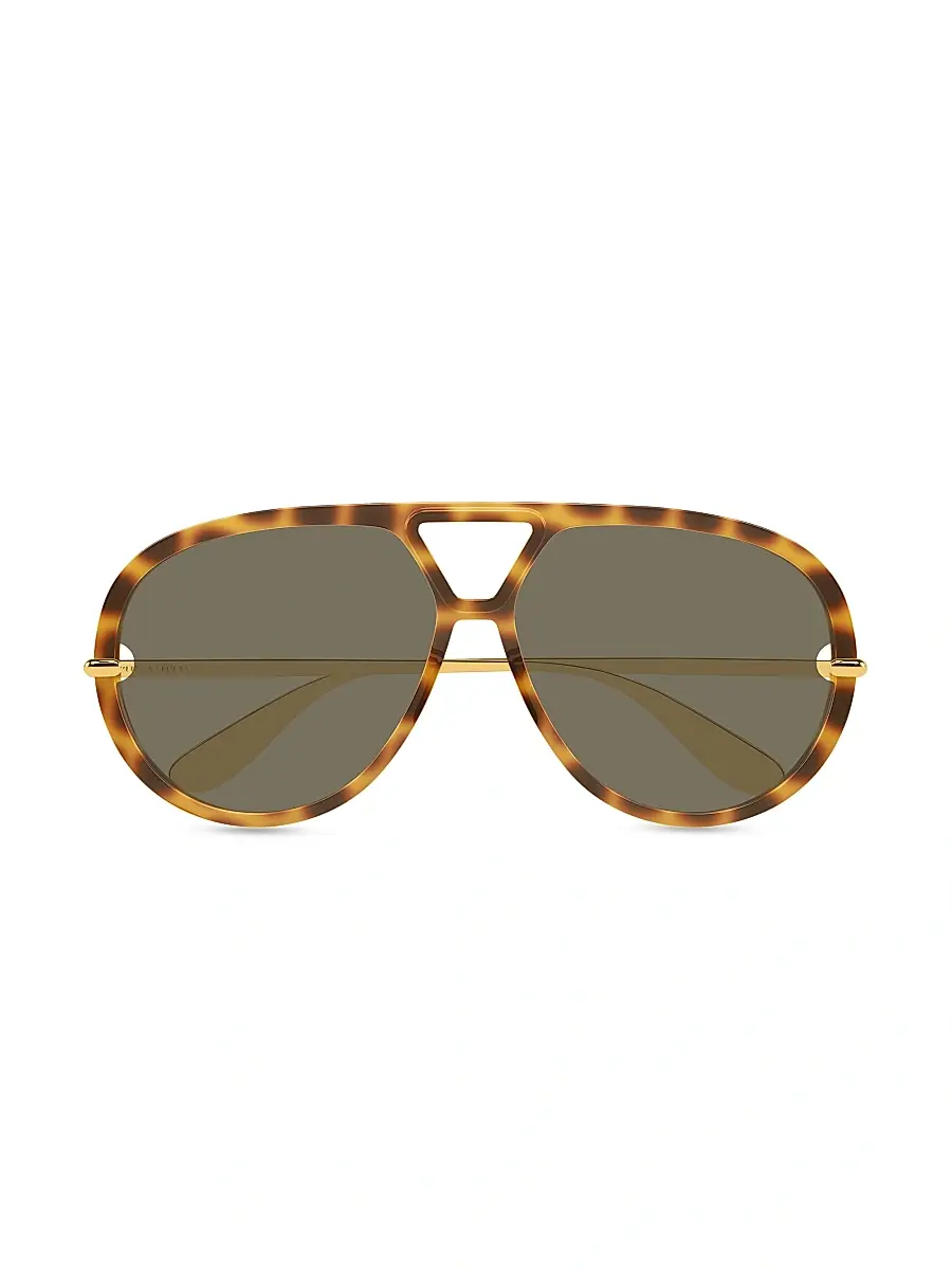 Bottega Veneta Women's Drop 63MM Pilot Sunglasses | Thumbnail 2 Bottega Veneta Women's Drop 63MM Pilot Sunglasses | Thumbnail 2