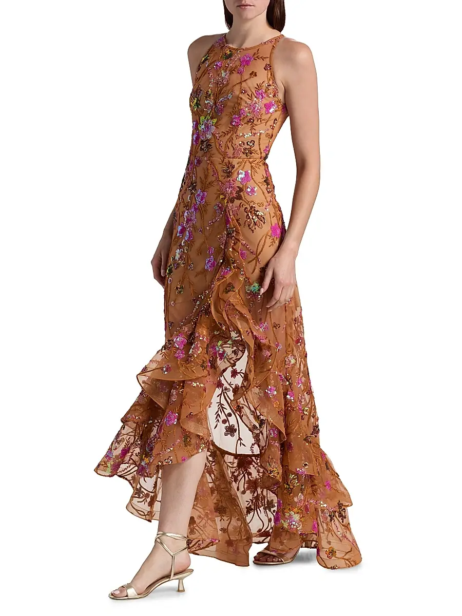 Bronx and Banco Women's Sicilia Sequined Maxi Dress | Thumbnail 2 Bronx and Banco Women's Sicilia Sequined Maxi Dress | Thumbnail 2