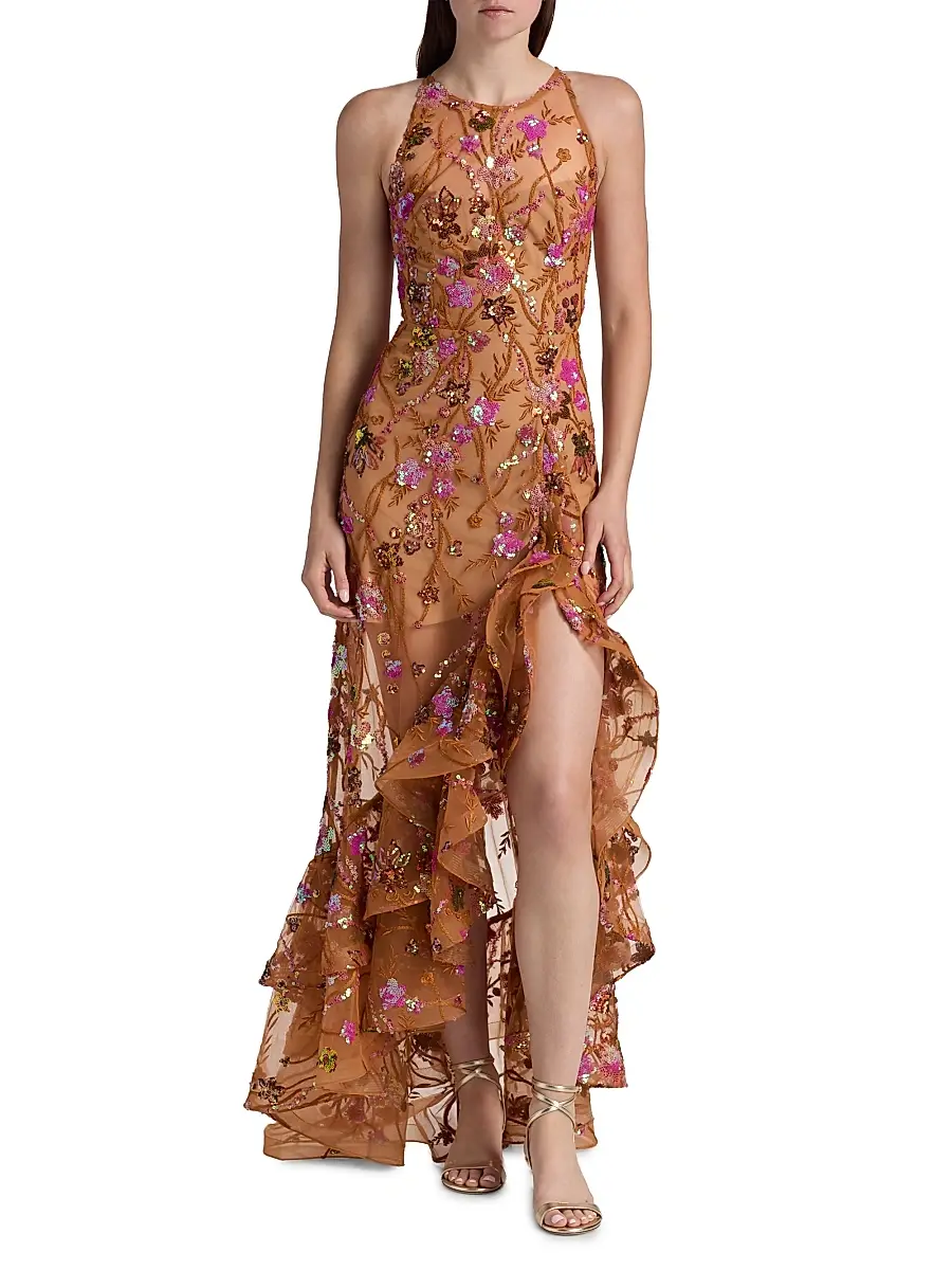 Bronx and Banco Women's Sicilia Sequined Maxi Dress | Thumbnail 3 Bronx and Banco Women's Sicilia Sequined Maxi Dress | Thumbnail 3