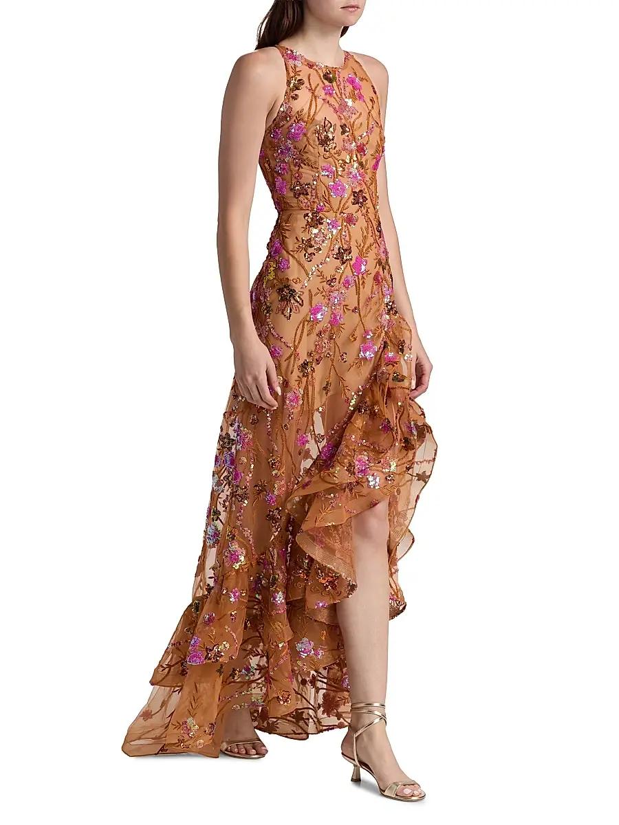 Bronx and Banco Women's Sicilia Sequined Maxi Dress | Thumbnail 4 Bronx and Banco Women's Sicilia Sequined Maxi Dress | Thumbnail 4