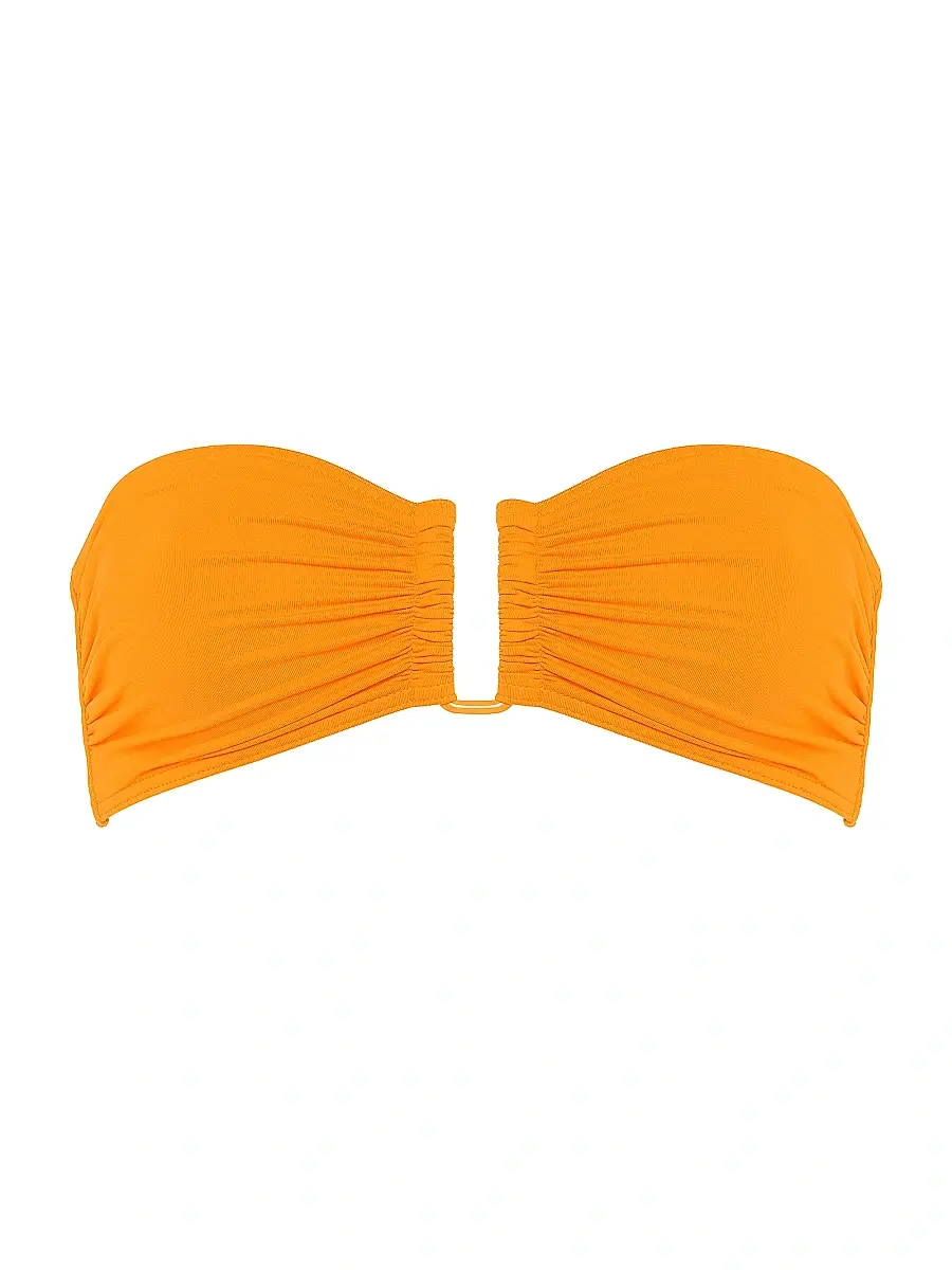 Eres Women's Show Bandeau Bikini Top - Kumquat - Size 10 | Image 1 Eres Women's Show Bandeau Bikini Top - Kumquat - Size 10 | Image 1