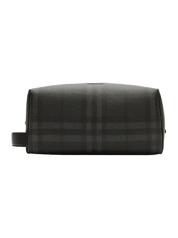 Burberry Men's City Check Travel Wash Bag