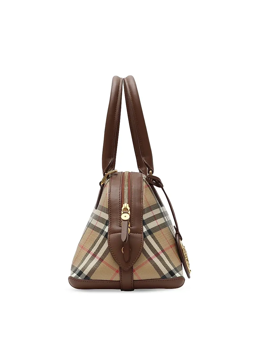 Burberry Women's Primrose Small Check Top Handle Bag | Thumbnail 2