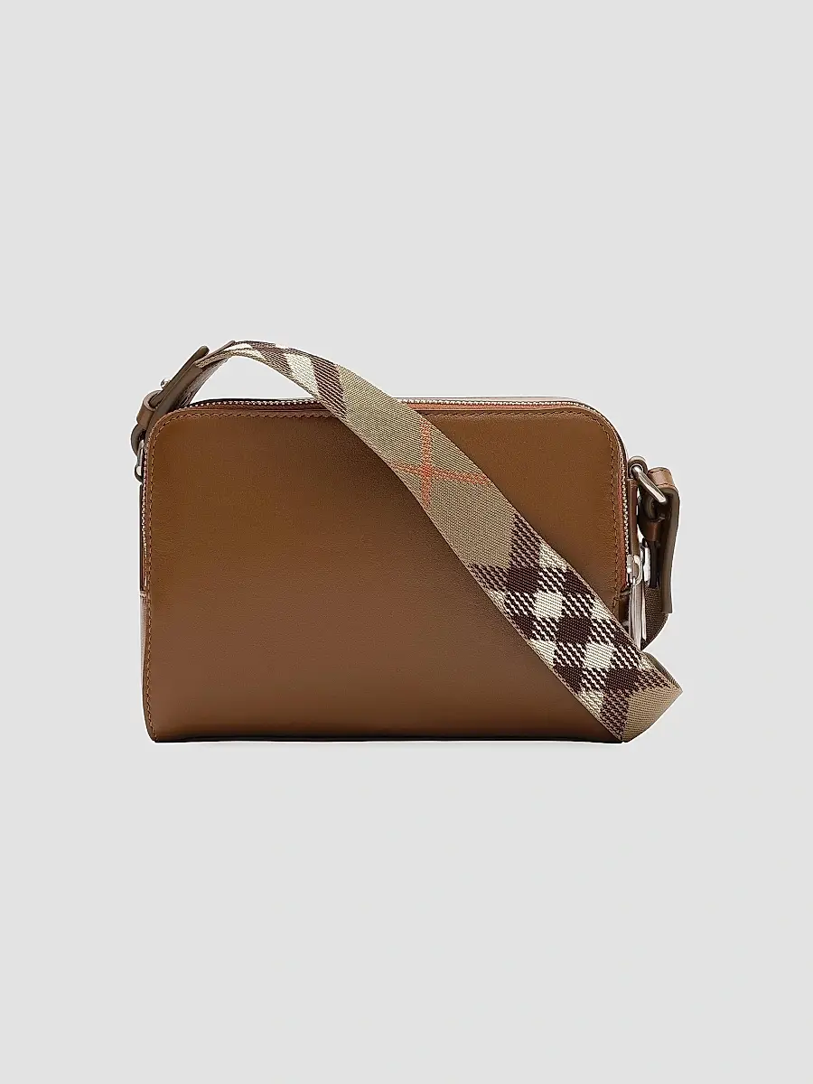 Burberry Men's Pop Check Mini Case Crossbody Bag | Thumbnail 3 Burberry Men's Pop Check Mini Case Crossbody Bag | Thumbnail 3