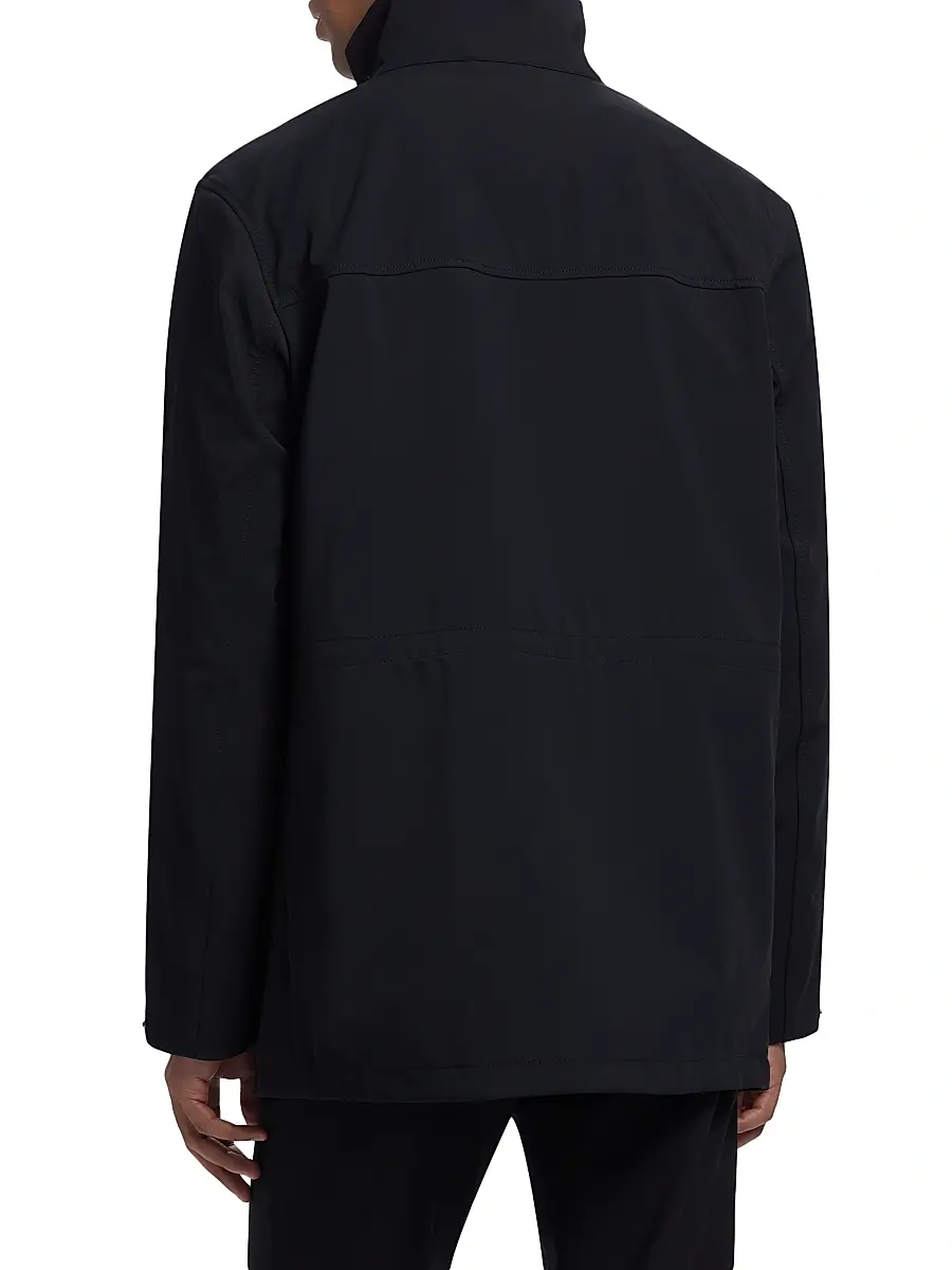 Emporio Armani Men's Nylon Parka Jacket | Thumbnail 5
