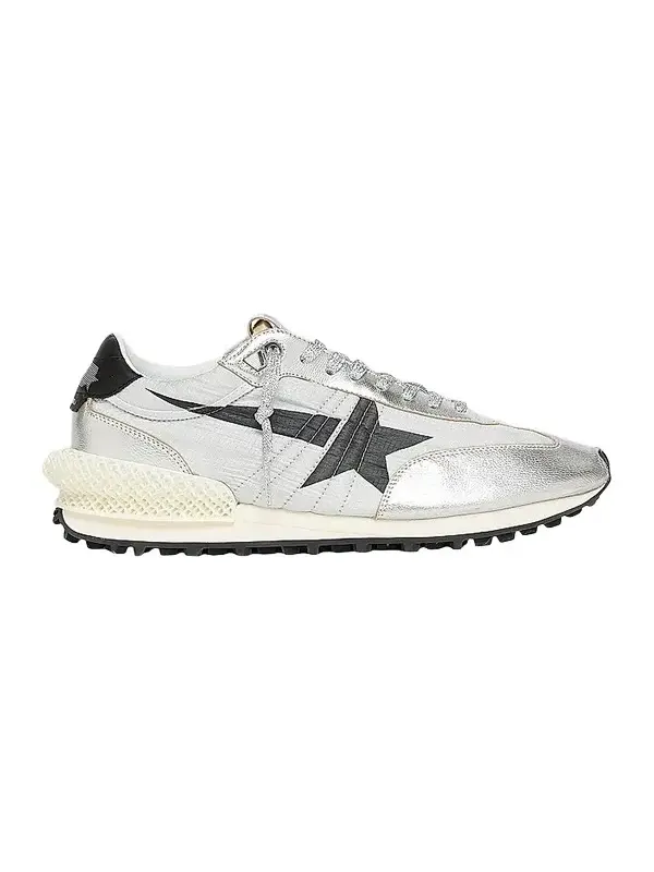 Men's Men's Marathon Nylon & Leather Low-Top Sneakers Men's Men's Marathon Nylon & Leather Low-Top Sneakers