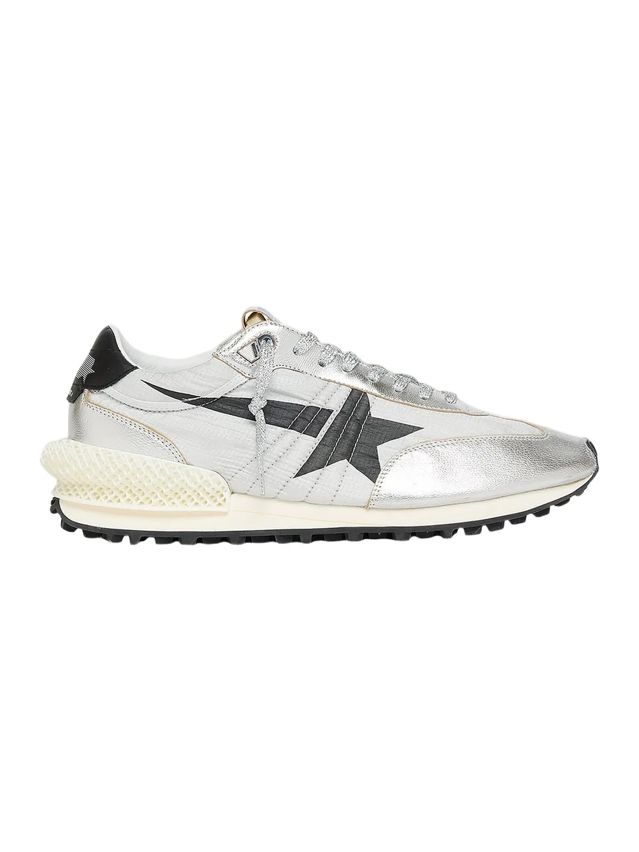 Men's Men's Marathon Nylon & Leather Low-Top Sneakers Men's Men's Marathon Nylon & Leather Low-Top Sneakers