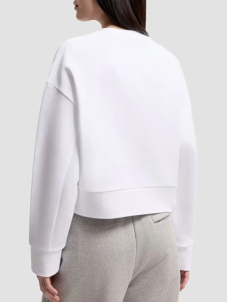 Moncler Women's Sweatshirt in Cotton | Thumbnail 3 Moncler Women's Sweatshirt in Cotton | Thumbnail 3