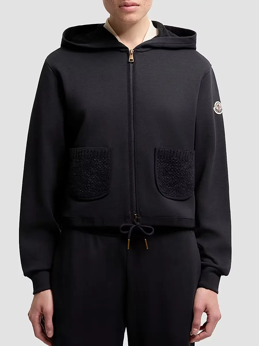 Moncler Women's Sweatshirt in Cotton Blend | Thumbnail 2