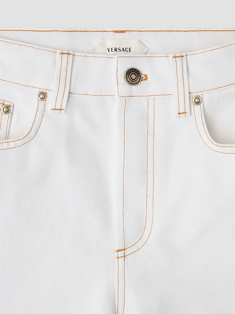 Versace Women's High-Rise Slim Jeans | Thumbnail 3